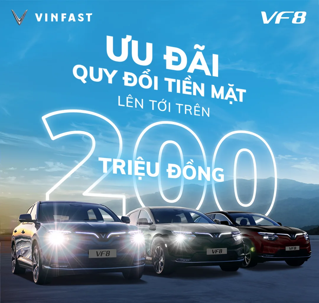 ưu đãi xe VinFast VF 8 